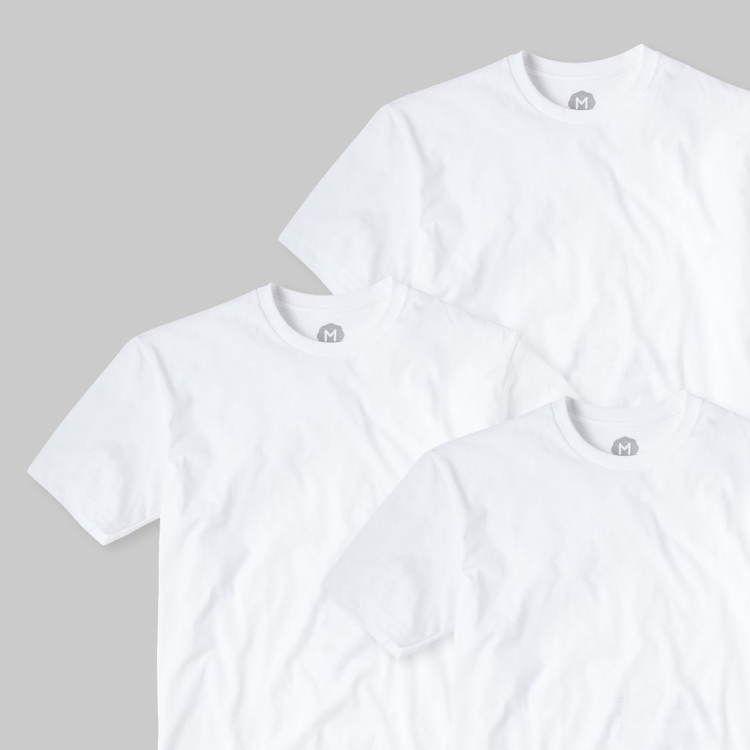 All White 3-Pack