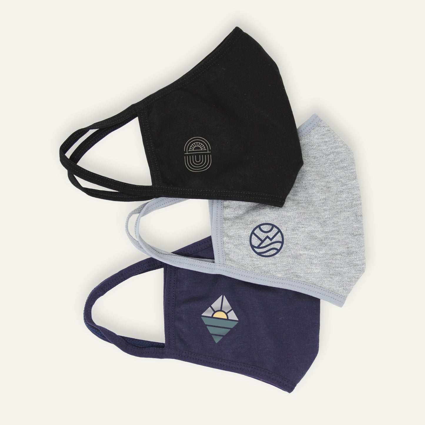 Cloth Face Masks - 3 Pack