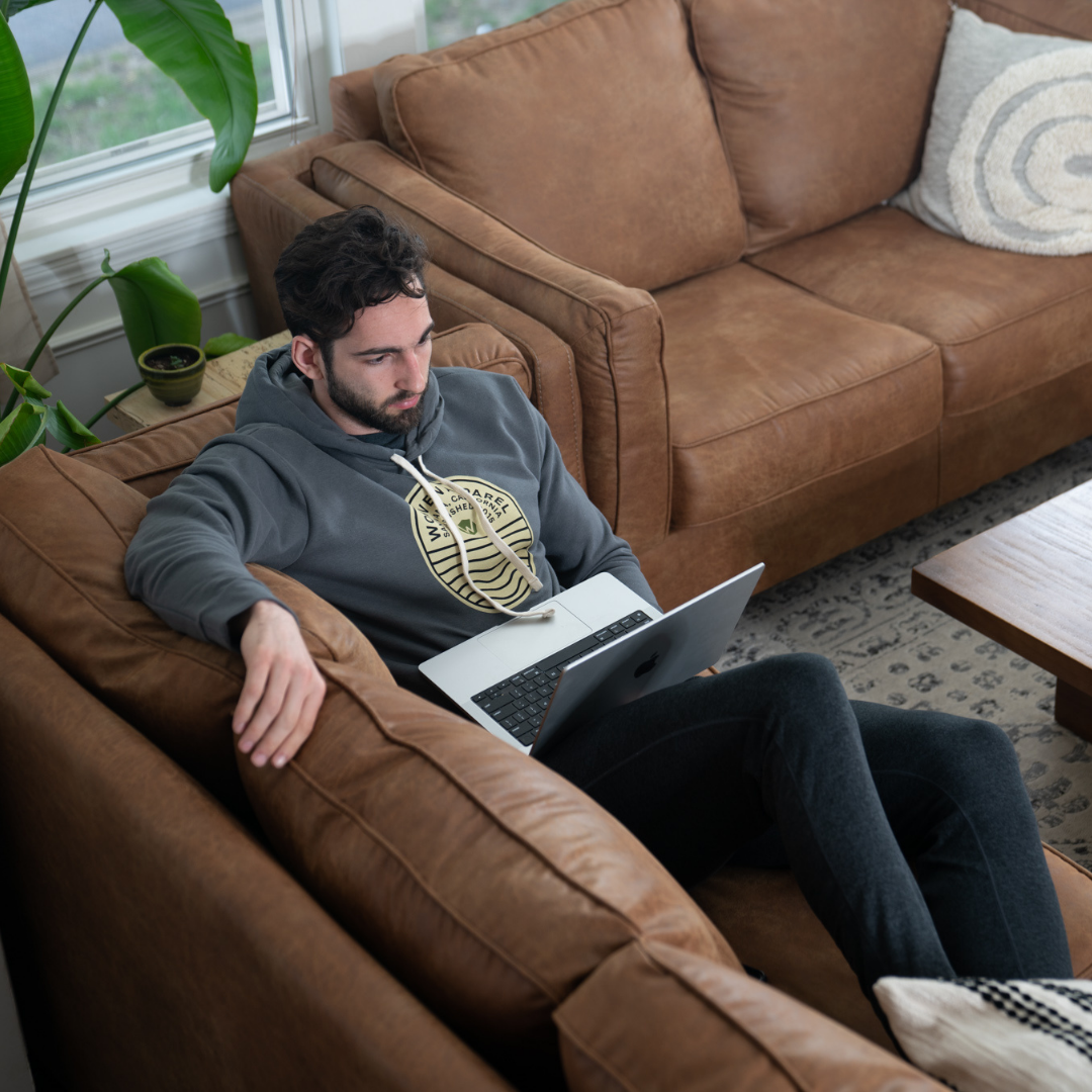 Wohven Badge Hoodie - Graphite